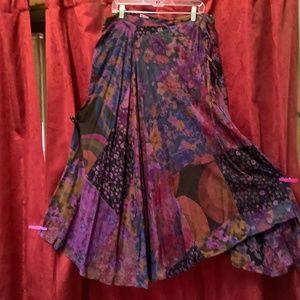 Wrap around skirt